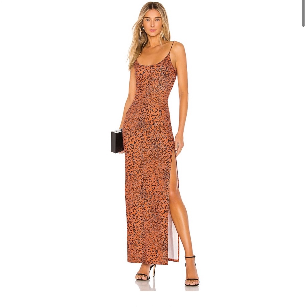 - Superdown Remmy Maxi Dress Leopard